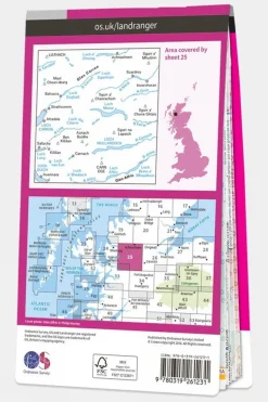 Active Landranger Map 25 Glen Carron and Glen Affric