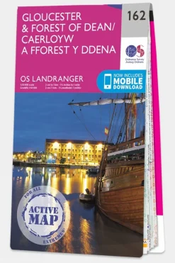 Active Landranger Map 162 Gloucester and Forest of Dean