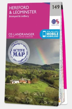 Active Landranger Map 149 Hereford and Leominster