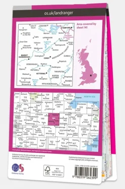 Active Landranger Map 141 Kettering and Corby