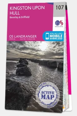Active Landranger Map 107 Kingston upon Hull