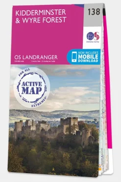 Active Landranger Map 138 Kidderminster and Wyre Forest
