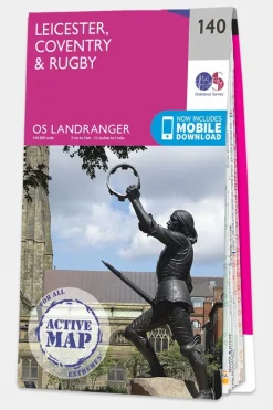 Active Landranger Map 140 Leicester, Coventry and Rugby