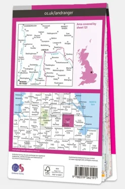Active Landranger Map 121 Lincoln and Newark-on-Trent