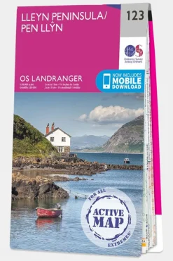 Active Landranger Map 123 Lleyn Peninsula