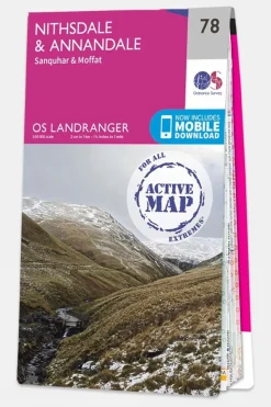 Active Landranger Map 78 Nithsdale and Annandale