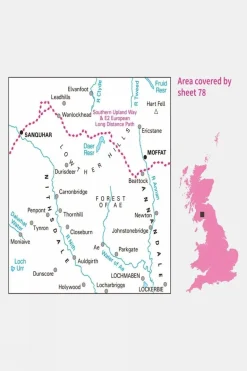 Active Landranger Map 78 Nithsdale and Annandale