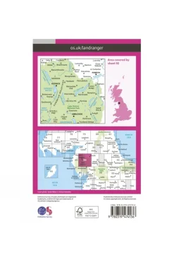 Active Landranger Map 90 Penrith and Keswick