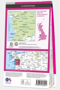 Active Landranger Map 124 Porthmadog and Dolgellau