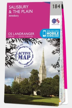 Active Landranger Map 184 Salisbury and The Plain