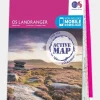 Active Landranger Map 110 Sheffield and Huddersfield
