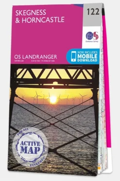 Active Landranger Map 122 Skegness and Horncastle