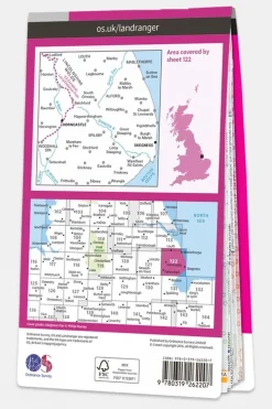 Active Landranger Map 122 Skegness and Horncastle