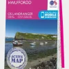 Active Landranger Map 157 St David's and Haverfordwest