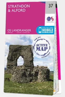 Active Landranger Map 37 Strathdon and Alford
