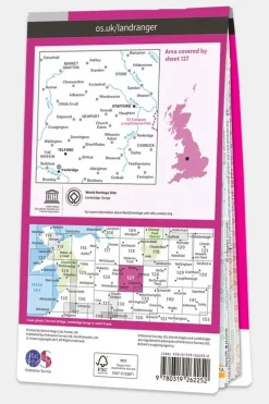 Active Landranger Map 127 Stafford and Telford