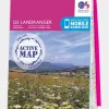 Active Landranger Map 161 The Black Mountains