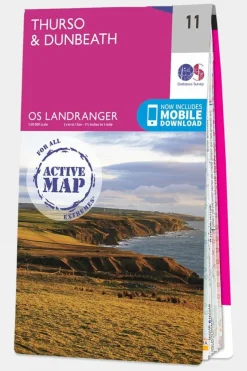 Active Landranger Map 11 Thurso and Dunbeath