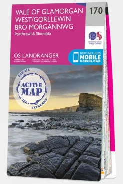 Active Landranger Map 170 Vale of Glamorgan