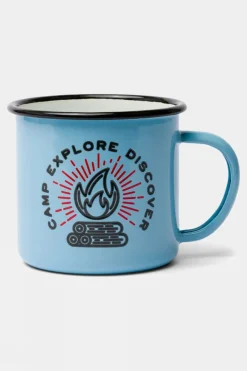 Camp Explore Discover Enamel Mug