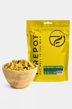 Dal and Rice with Spinach