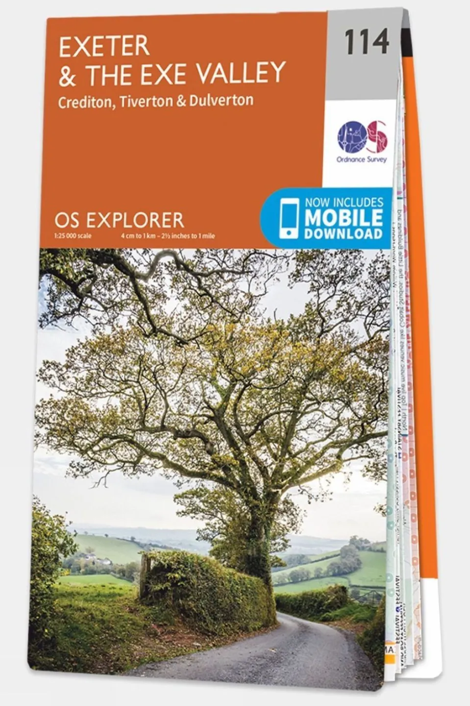 Exeter & The Exe Valley 1:25 000