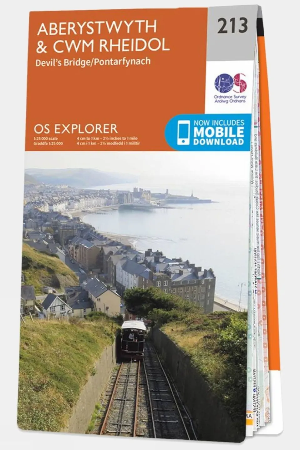 Explorer Map 213 Aberystwyth and Cwm Rheidol
