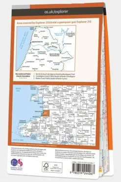 Explorer Map 213 Aberystwyth and Cwm Rheidol