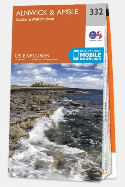 Explorer Map 332 Alnwick and Amble