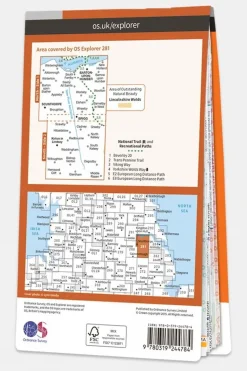 Explorer Map 281 Ancholme Valley
