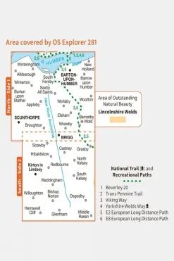 Explorer Map 281 Ancholme Valley