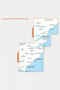 Explorer Map 382 Arbroath, Montrose and Carnoustie
