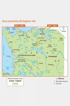 Explorer Map 442 Assynt and Lochinver