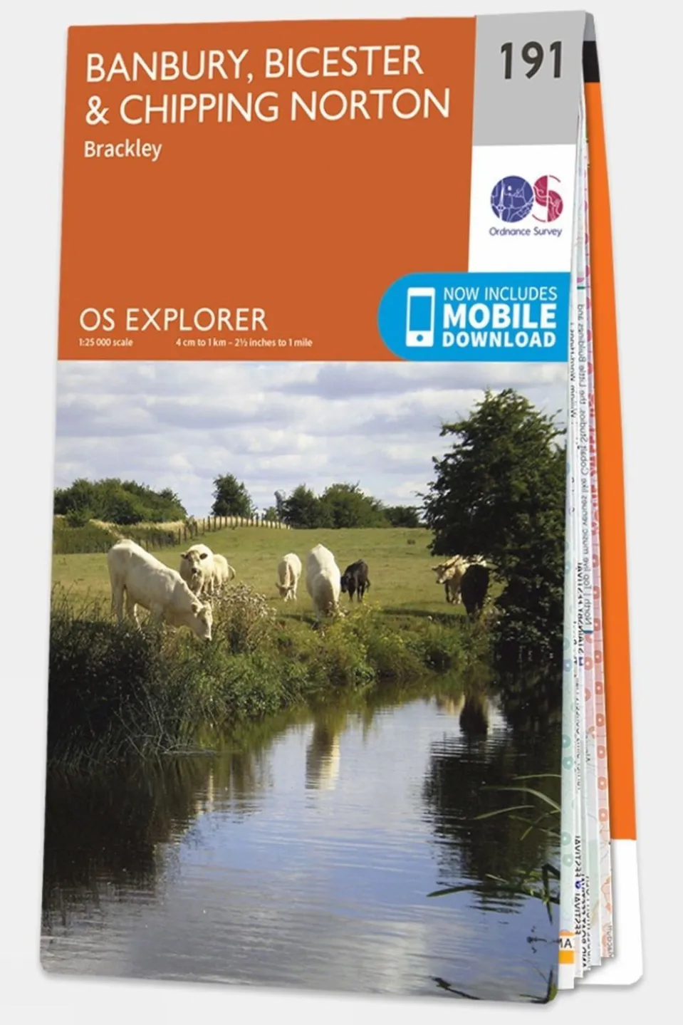 Explorer Map 191 Banbury, Bicester and Chipping Norton