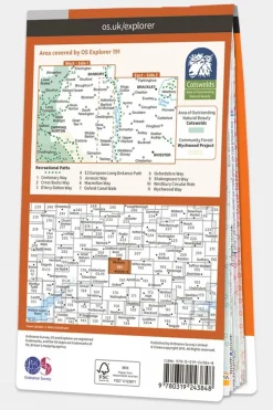 Explorer Map 191 Banbury, Bicester and Chipping Norton