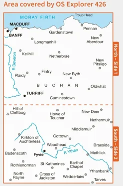 Explorer Map 426 Banff, Macduff and Turriff