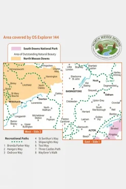 Explorer Map 144 Basingstoke, Alton and Whitchurch