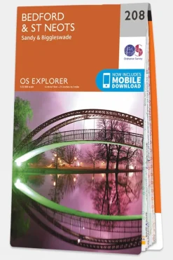 Explorer Map 208 Bedford and St Neots