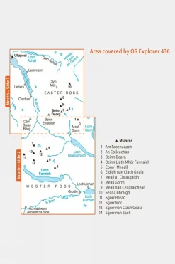 Explorer Map 436 Beinn Dearg and Loch Fannich