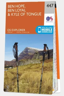 Explorer Map 447 Ben Hope, Ben Loyal and Kyle of Tongue