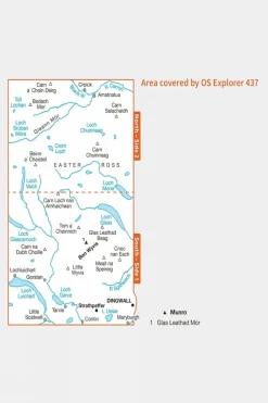 Explorer Map 437 Ben Wyvis and Strathpeffer