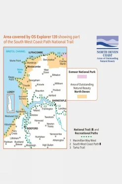 Explorer Map 139 Bideford, Ilfracombe and Barnstaple
