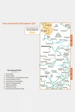 Explorer Map 220 Birmingham