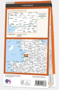 Explorer Map 286 Blackpool and Preston