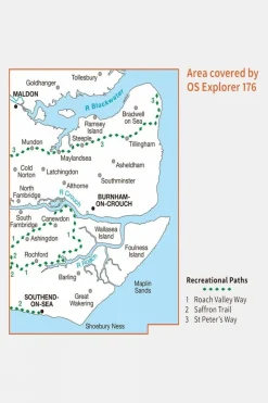Explorer Map 176 Blackwater Estuary