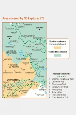 Explorer Map 276 Bolton Central, Wigan and Warrington