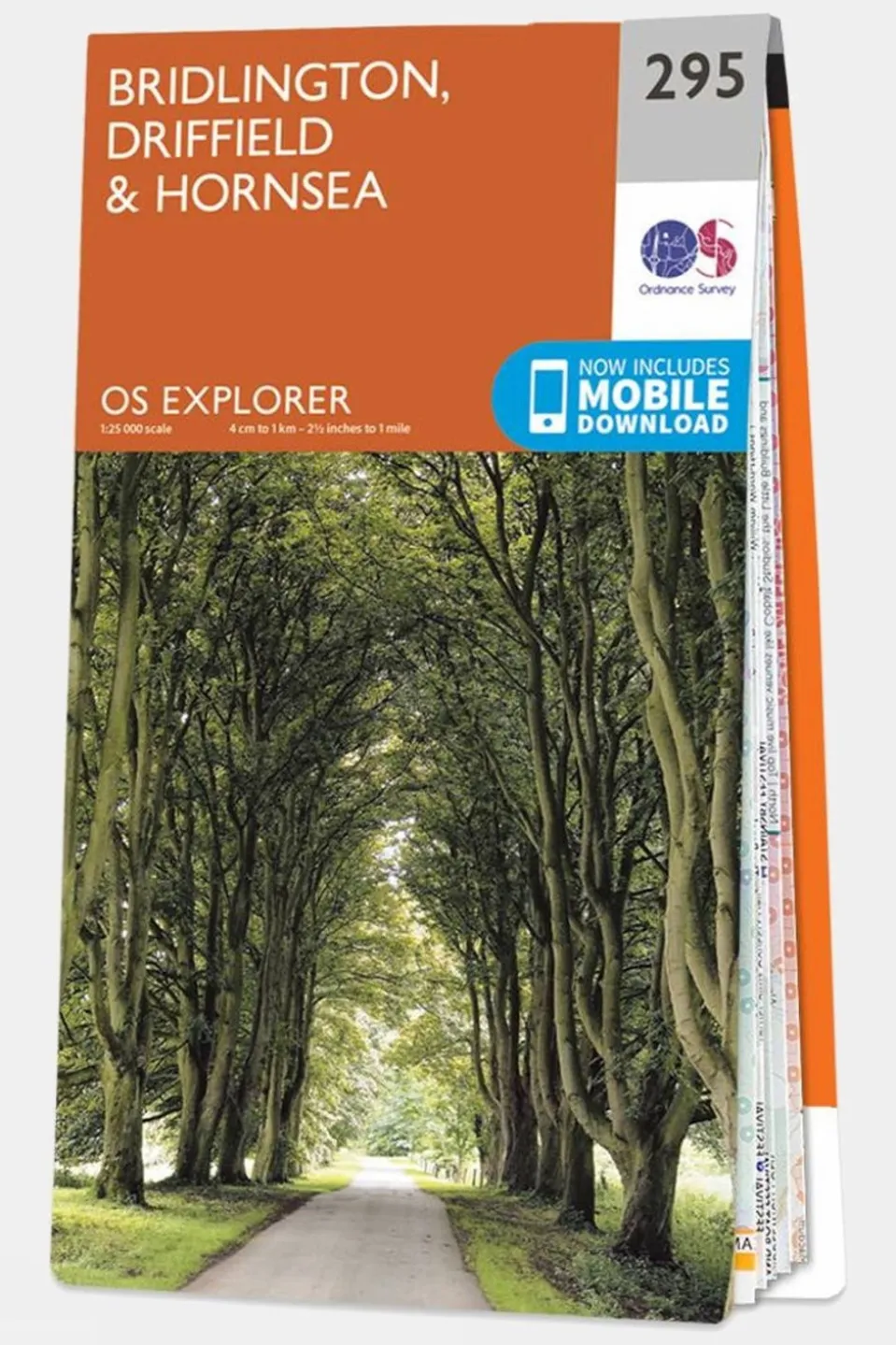 Explorer Map 295 Bridlington, Driffield and Hornsea