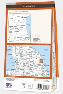 Explorer Map 295 Bridlington, Driffield and Hornsea