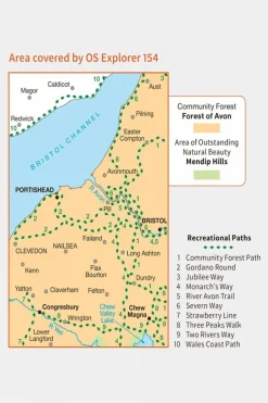 Explorer Map 154 Bristol West and Portishead