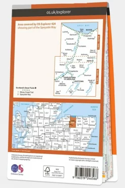Explorer Map 424 Buckie and Keith